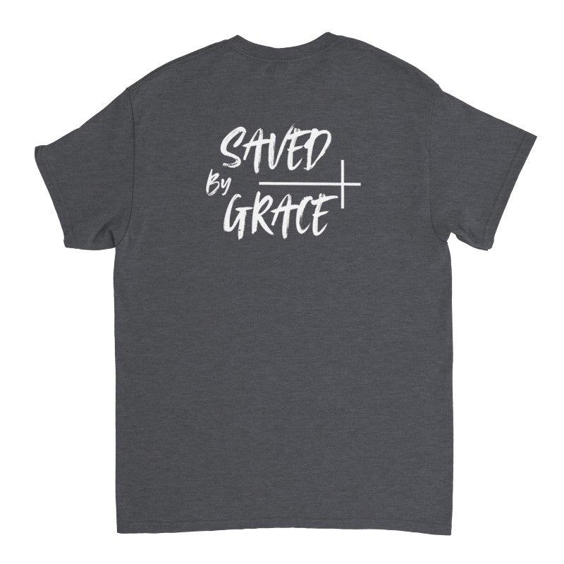 Saved By Grace Shirt, Christian Oversized unisex, Faith Streetwear