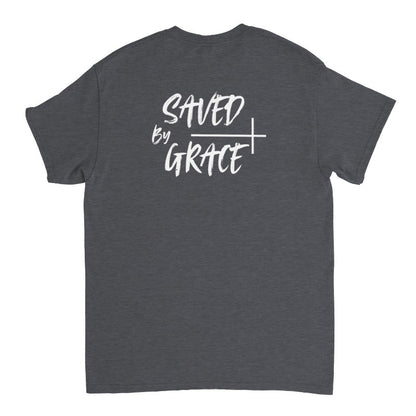 Saved By Grace Shirt, Christian Oversized unisex, Faith Streetwear
