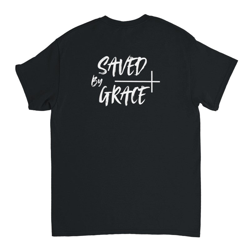 Saved By Grace Shirt, Christian Oversized unisex, Faith Streetwear