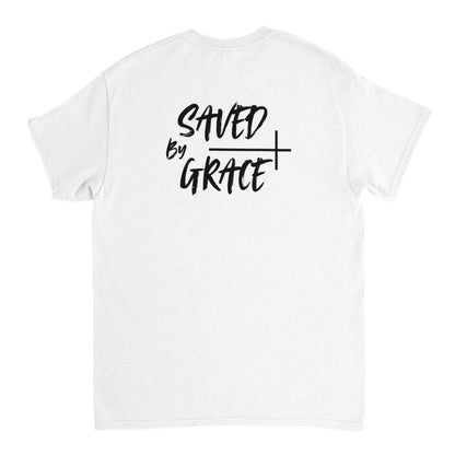 Saved By Grace Shirt, Christian Oversized unisex, Faith Streetwear