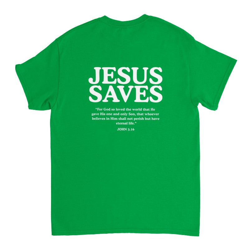 Jesus Saves Shirt, Christian Oversized Unisex, Faith Streetwear