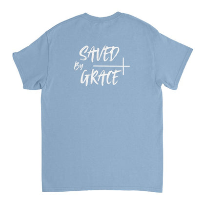 Saved By Grace Shirt, Christian Oversized unisex, Faith Streetwear