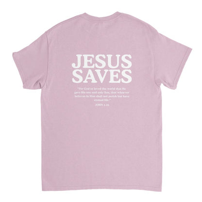 Jesus Saves Shirt, Christian Oversized Unisex, Faith Streetwear