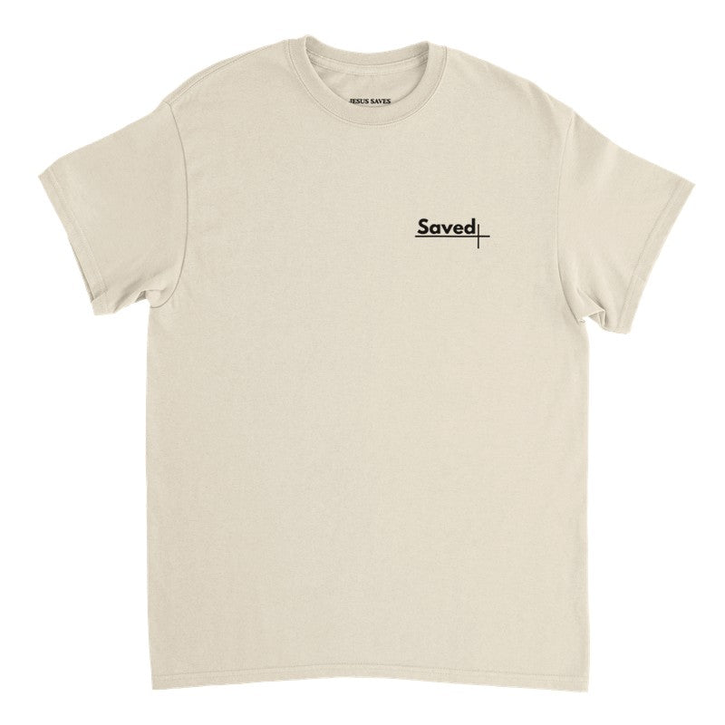Saved By Grace Shirt, Christian Oversized unisex, Faith Streetwear