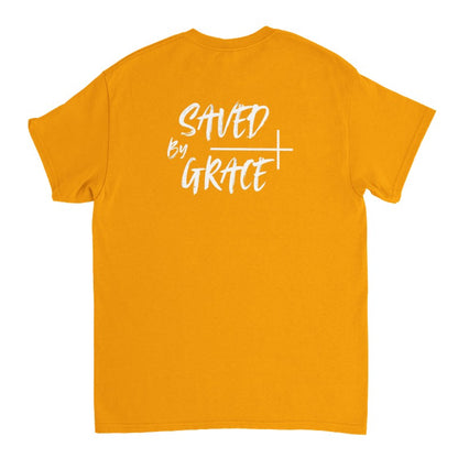 Saved By Grace Shirt, Christian Oversized unisex, Faith Streetwear