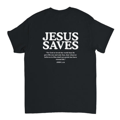 Jesus Saves Shirt, Christian Oversized Unisex, Faith Streetwear