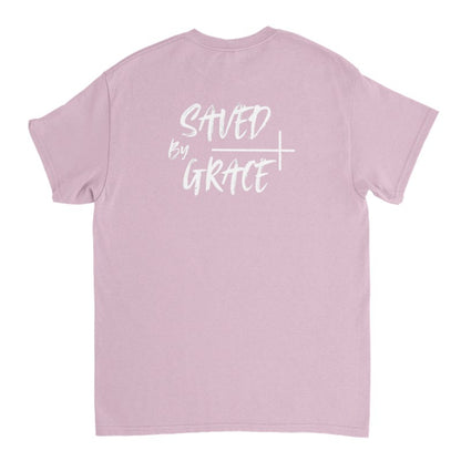 Saved By Grace Shirt, Christian Oversized unisex, Faith Streetwear