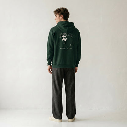 Spirit > Flesh Premium Oversized Hoodie