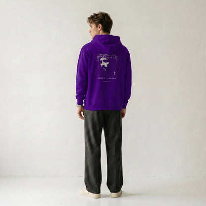Spirit > Flesh Premium Oversized Hoodie